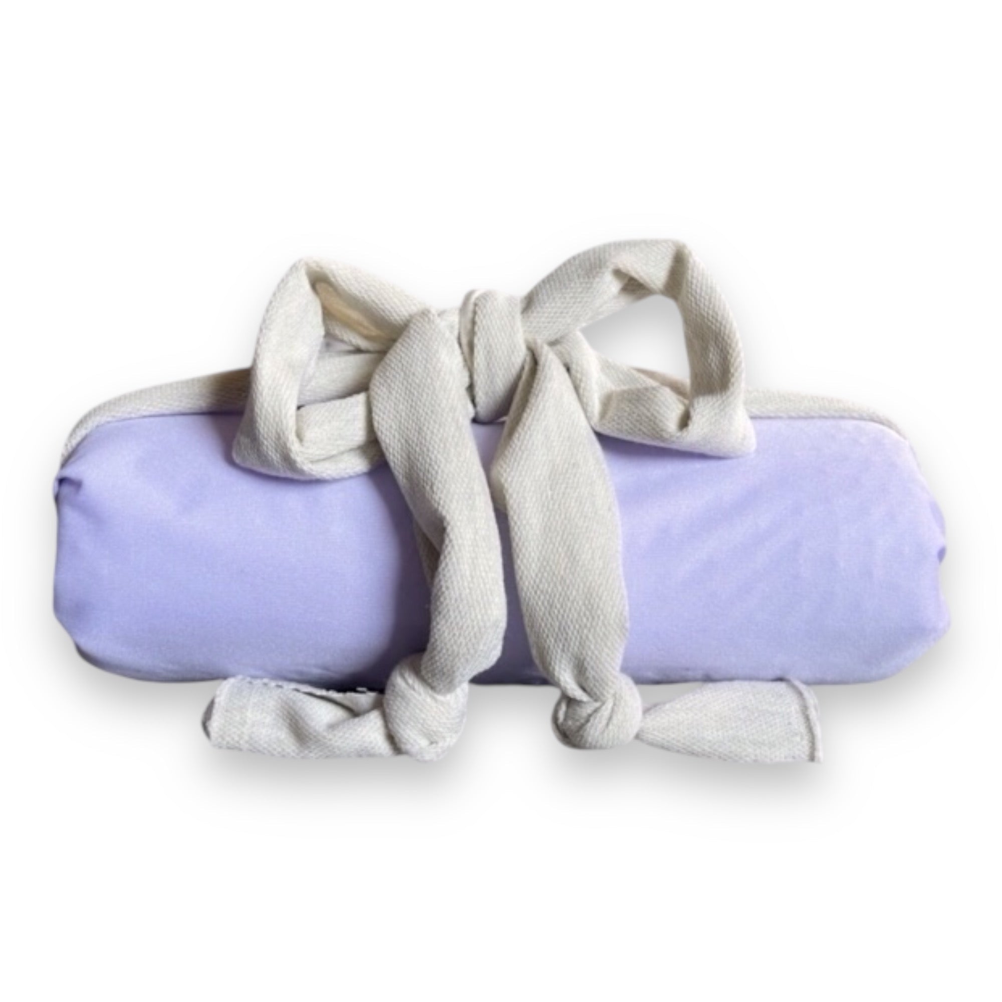 Basin Bliss neck support cushion for salon sink and home use, soft ergonomic pillow for neck comfort during hair washing.